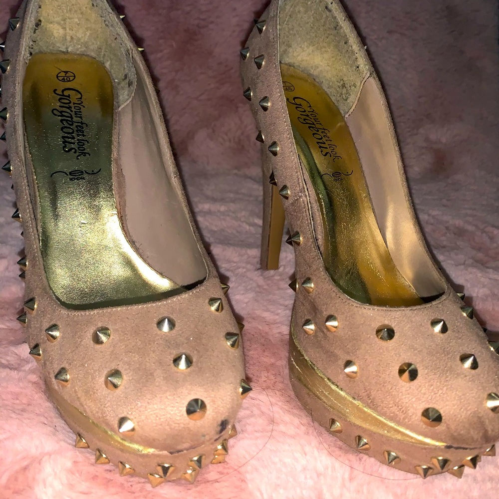 Ladies high heel shoes